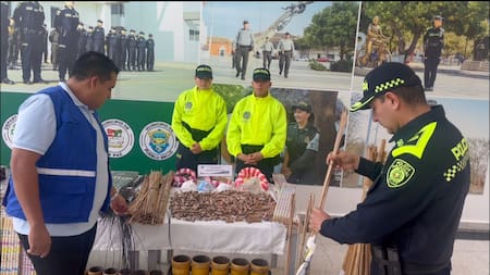 En el fin de semana la Policía incautó 24 kilos de pólvora en Valledupar