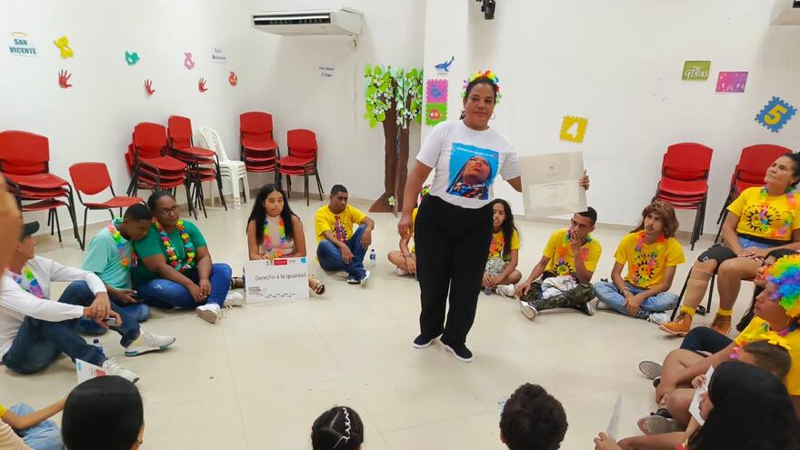 Víctimas del conflicto participan en programa psicosocial de Soledad