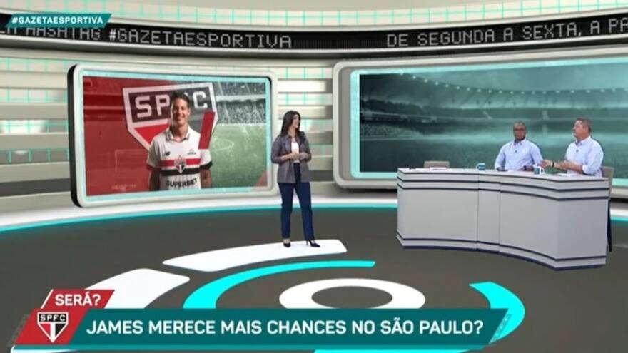 Indignación en Brasil porque James juega bien con Colombia y no con Sao Paulo