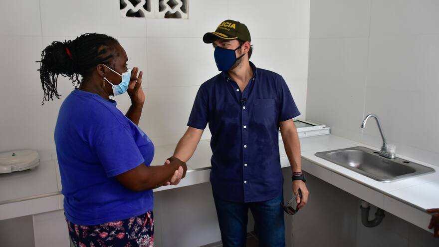 ‘San Pachito’ se beneficia con mejoras en viviendas