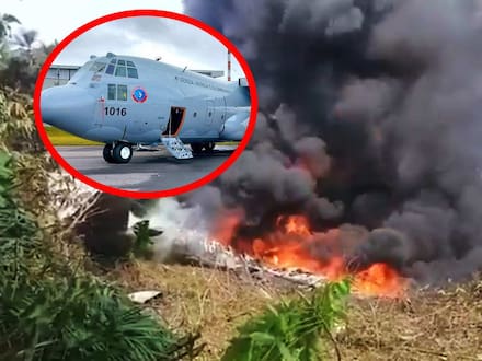 Esta era la ruta que cubría el avión Hércules de la FAC accidentado en Puerto Leguízamo, Putumayo