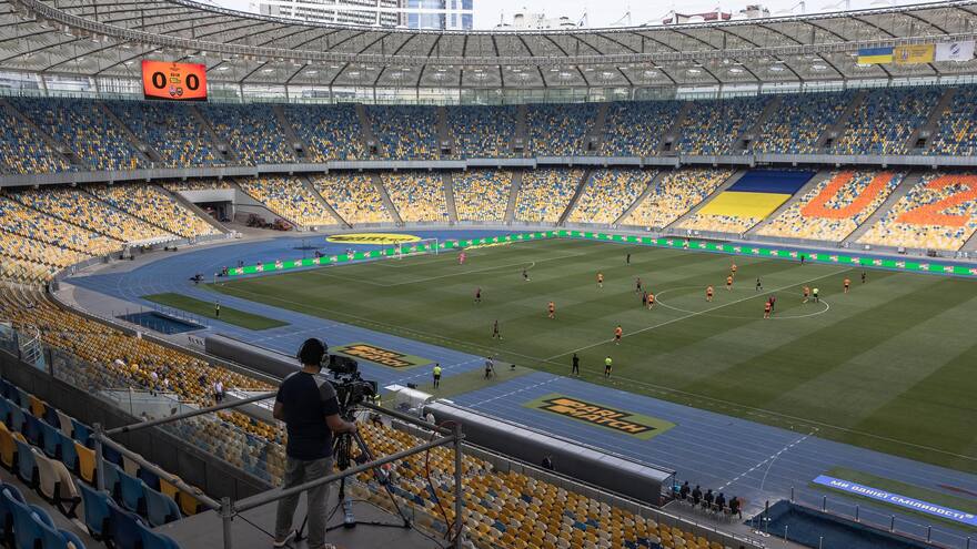 Empate a cero en el retorno de la liga ucraniana bajo guerra