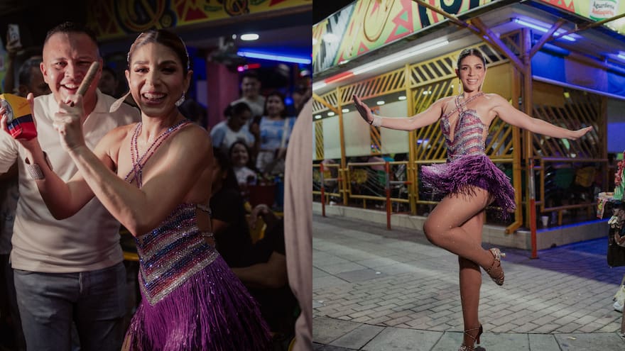 La reina del Carnaval de la 44 hace de La Troja su Palacio Real