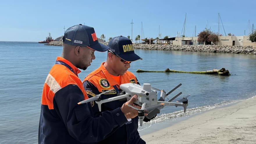 Dimar implementa nueve drones para fortalecer el control en el territorio marítimo