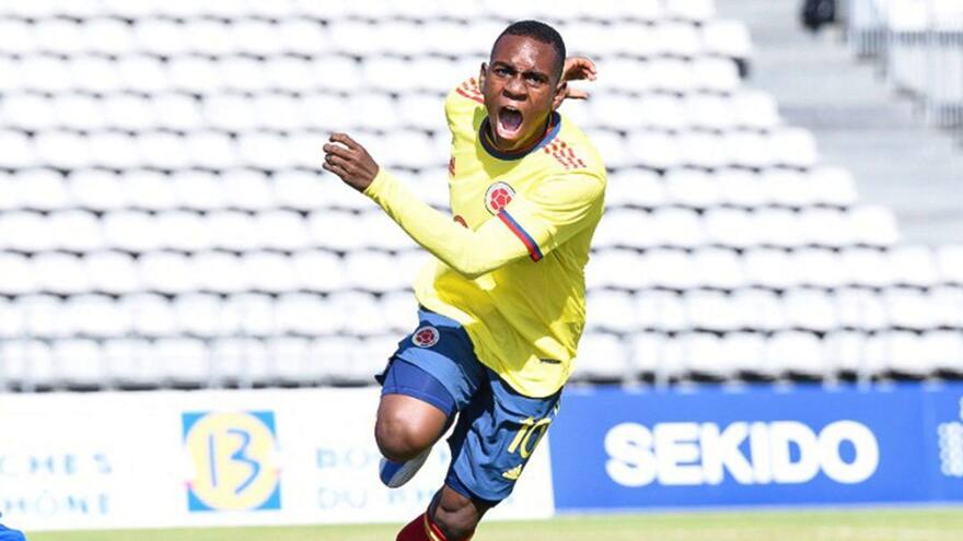 Colombia debuta con derrota por penales en el Torneo Maurice Revello, en Francia