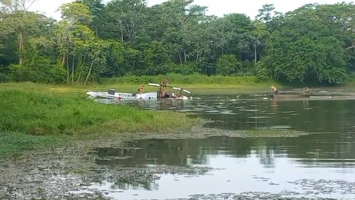 Accidente aéreo en Bolívar: un suboficial muerto tras caída de helicóptero de la Armada