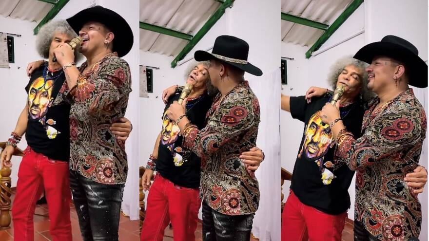 Pibe Valderrama se le midió a subirse a una tarima para entonar una ranchera