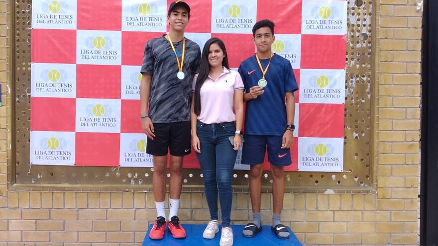 Departamento de Bolívar brilló en torneo de tenis juvenil realizado en Barranquilla