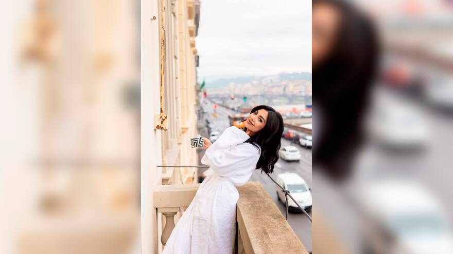 La iraní Melika Najafizadeh desafía estándares: es modelo y diseñadora