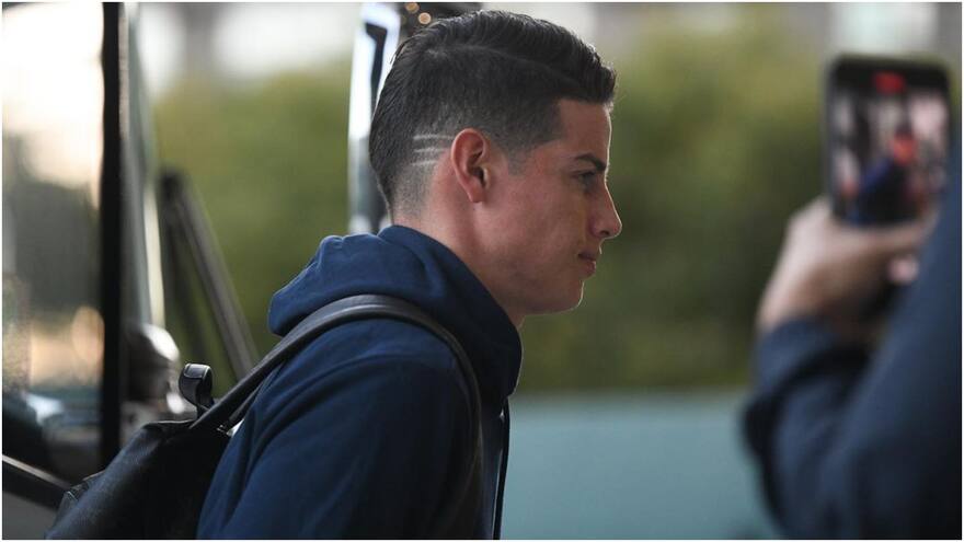 James Rodríguez estaría saliendo con la modelo griega Evgenia Tsamourtzh