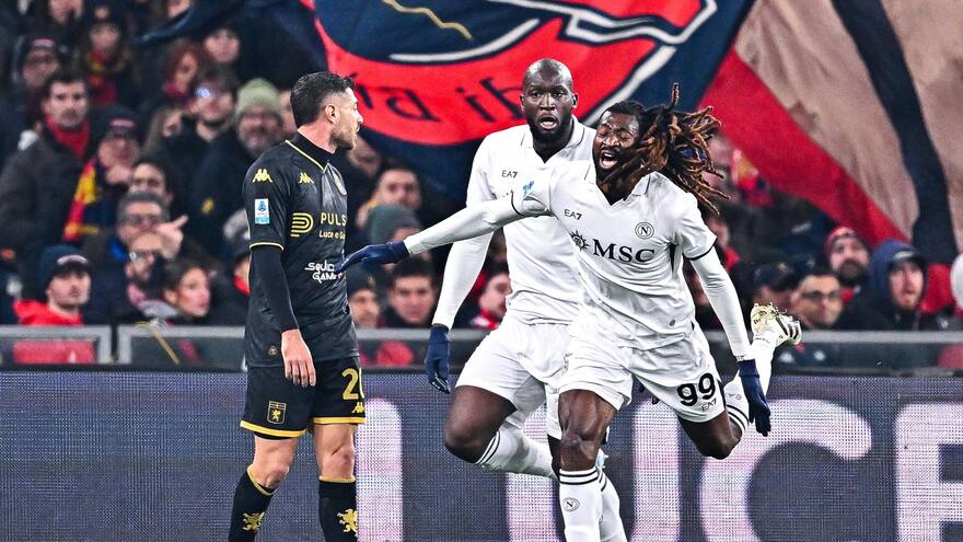 Genoa 1, Napoli 2: los del sur de Italia mandan en la Serie A