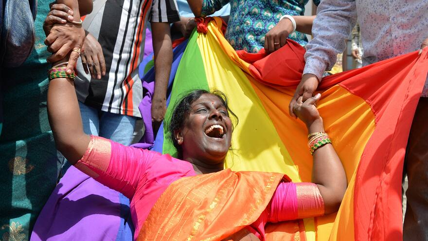 Histórica despenalización de la homosexualidad en India
