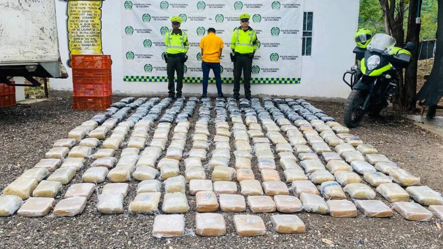 Hatonuevo: capturan a hombre que transportaba 259 paquetes de marihuana