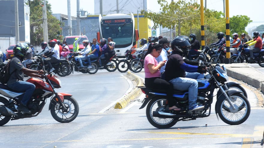 Mototaxismo, la problemática que estalló en Cartagena