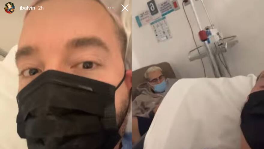 J Balvin estaría hospitalizado: así lo mostró en un video