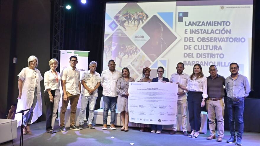 Distrito de Barranquilla realiza el lanzamiento del Observatorio de Cultura