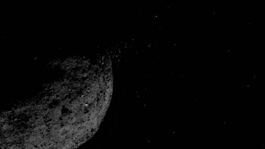 La NASA halla moléculas de agua y carbono en el asteroide Bennu