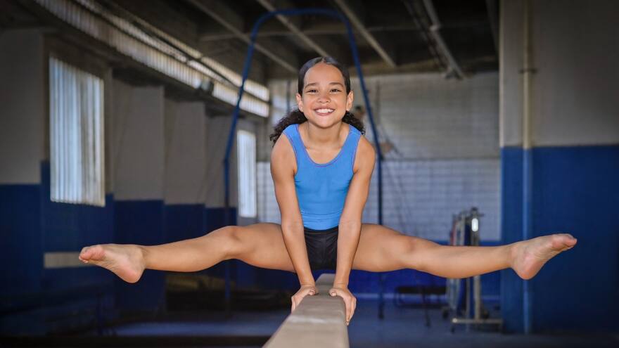 Día del Niño: Abbie Sevilla, la Campeona Nacional que sueña con el oro Olímpico en Gimnasia