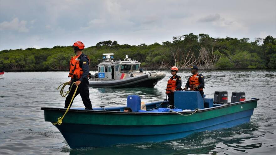 Capturan a colombiano que iba en un barco que contenía 640 kilos de cocaína