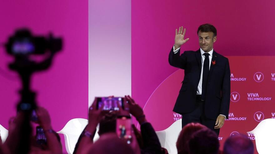 Macron dice que va a presionar a favor de que Mbappé se quede en Francia