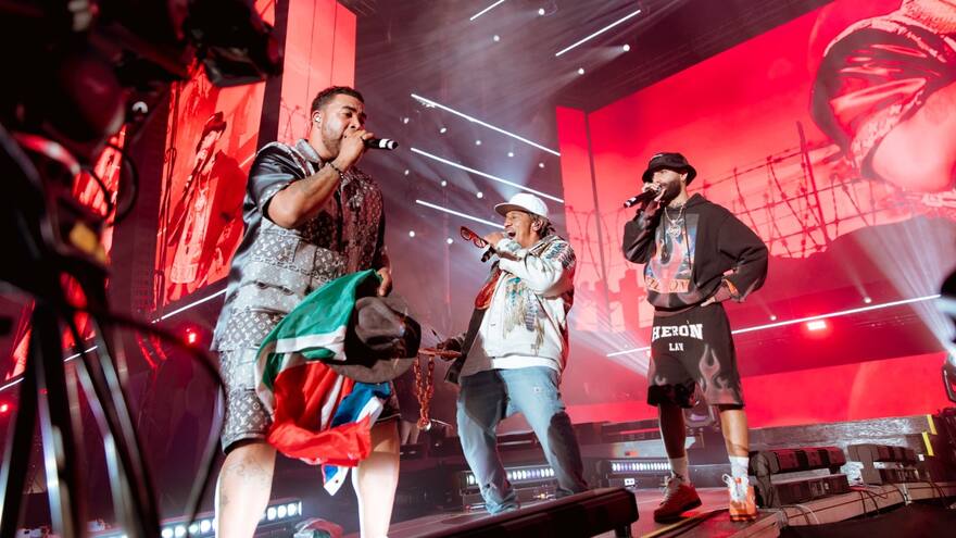 Don Omar y Tego Calderón recordaron las raíces del reguetón durante concierto en México