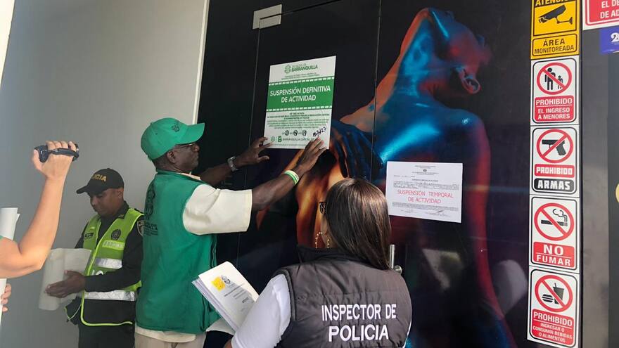 Por fallo de Inspección cierran discoteca en la 82