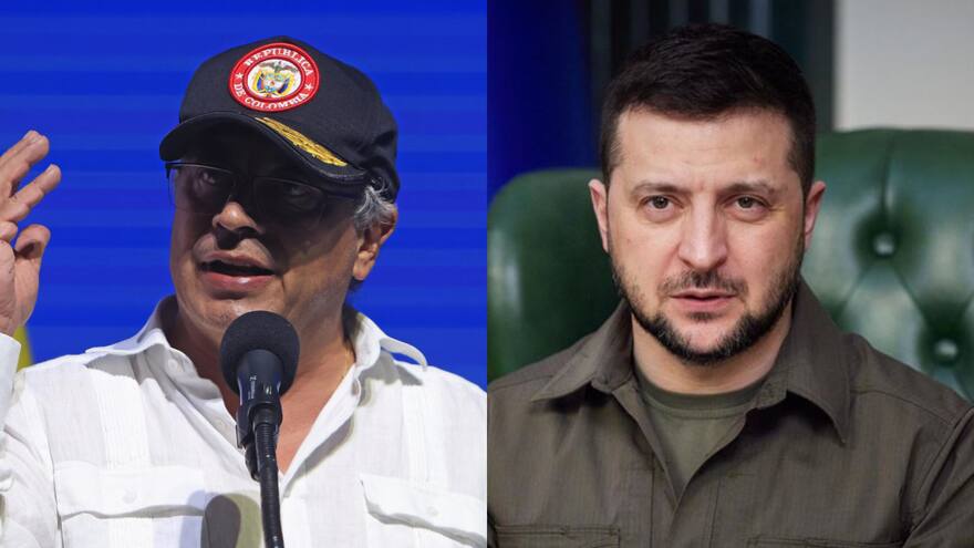 Presidente Petro se reunirá con Volodímir Zelenski en Suiza