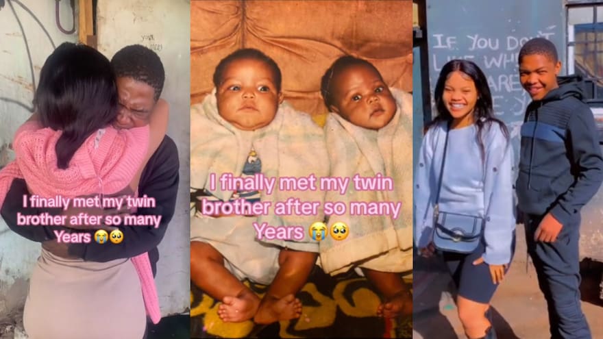 Video viral: Gemelos se reencontraron tras haber sido separados hace años