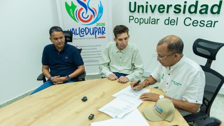 UPC y Comité Paralímpico Colombiano firman convenio para Juegos Parasuramericanos 2026