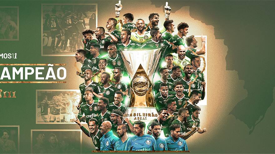 Palmeiras se consagra por undécima vez como campeón de la Liga brasileña