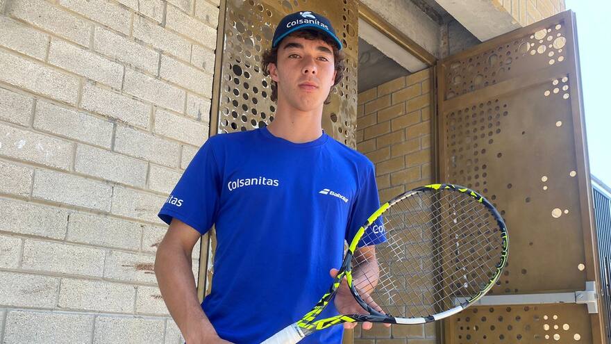 Alejandro Arcila, el colombiano en la academia de Rafael Nadal