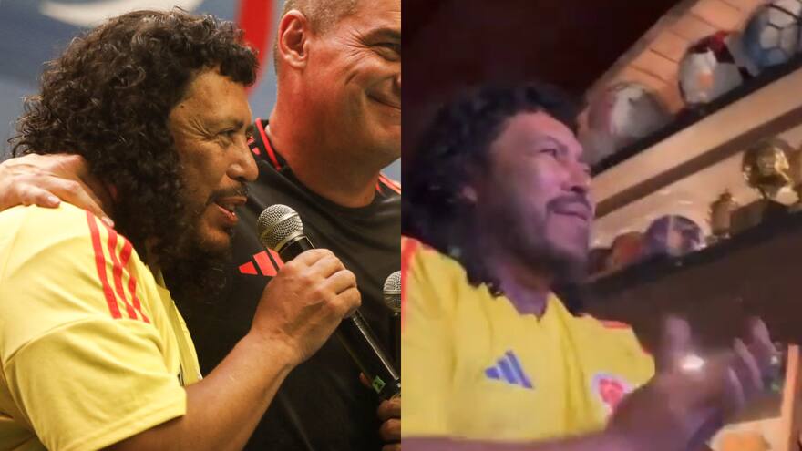 René Higuita se quebró en llanto tras victoria de la selección Colombia