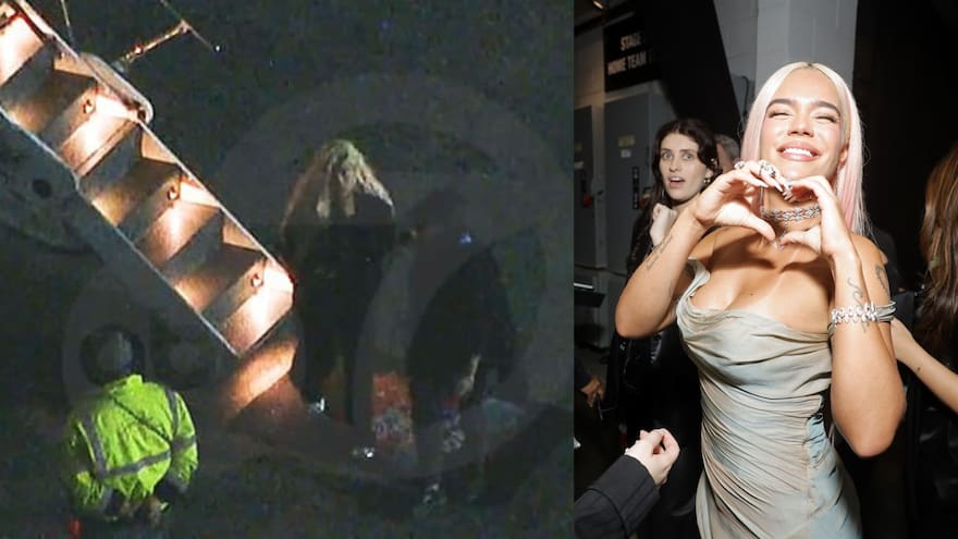 Avión de Karol G realiza aterrizaje de emergencia en Los Ángeles sin heridos