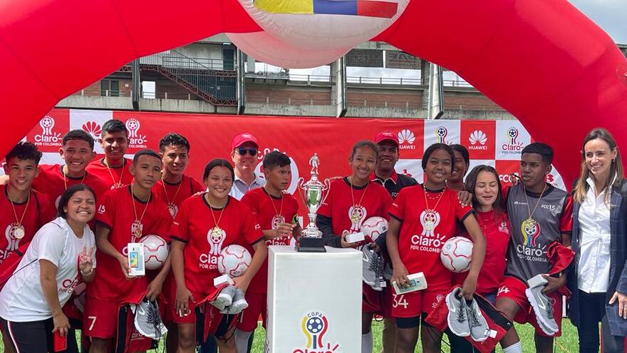 El equipo San Salvador del Atlántico se consagró campeón en la Copa Claro por Colombia