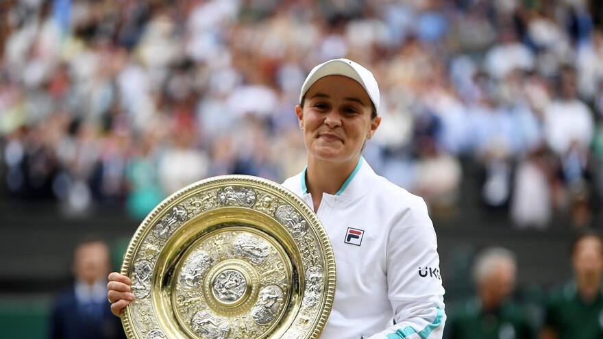 Barty se coronó como campeona de Wimbledon