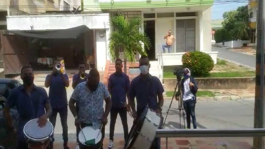 Venezolanos alegran las calles de Sincelejo con Sabor Costeño