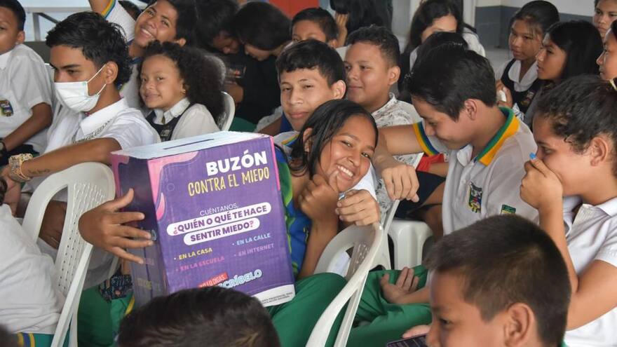 Buzón contra el miedo, nueva estrategia para acabar violencia contra la niñez