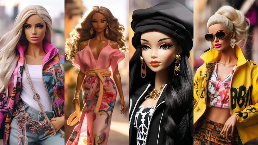Así sería la Barbie barranquillera, según la inteligencia artificial