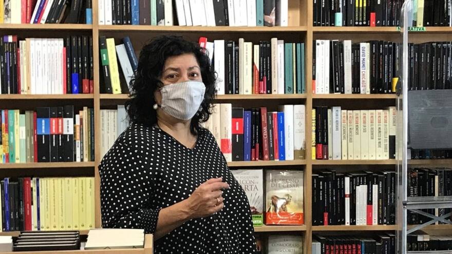 El día que Almudena Grandes visitó Barranquilla