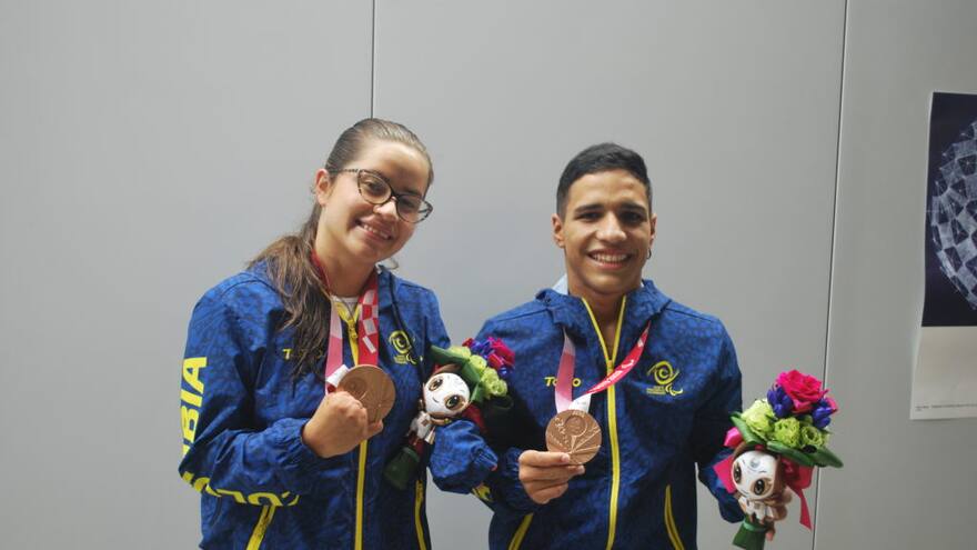 Dos bronces para Colombia en la décima jornada de los Juegos Paralímpicos