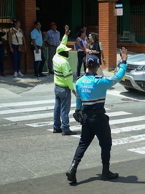 El caos del tránsito automotor