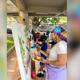 Los niños pintaron La selva de Noé León en el Festival Bum Bum