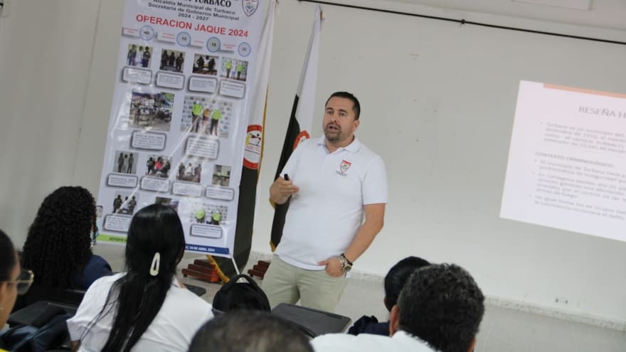 Turbaco, en Bolívar, conformó el Frente de Seguridad Escolar