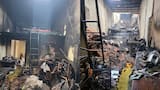 Tragedia en Bucaramanga: adulto mayor murió durante incendio en fábrica de muebles