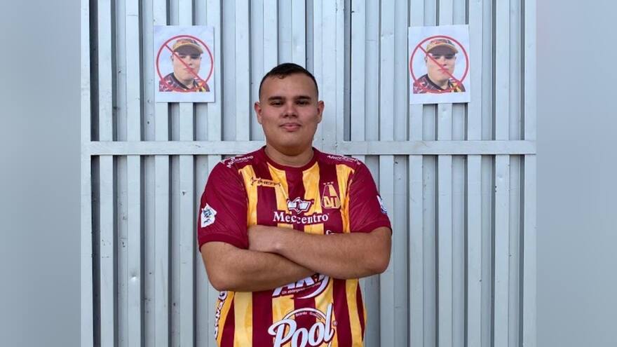 Reapareció el hincha del Tolima que golpeó a Daniel Cataño: Estaba bebiendo licor a las afueras del estadio