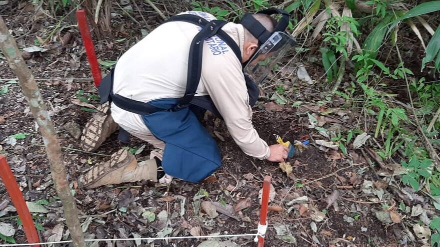 Sucre, entre las cuatro nuevas áreas libres de minas antipersonas