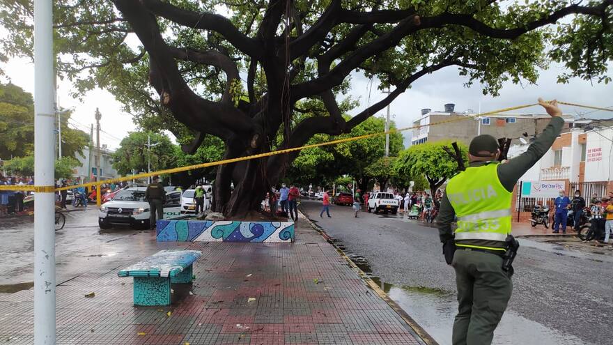 Rayo mató a una niña en Valledupar