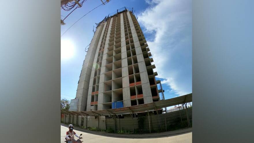 Anuncian demolición de edificio Aquarela en Cartagena