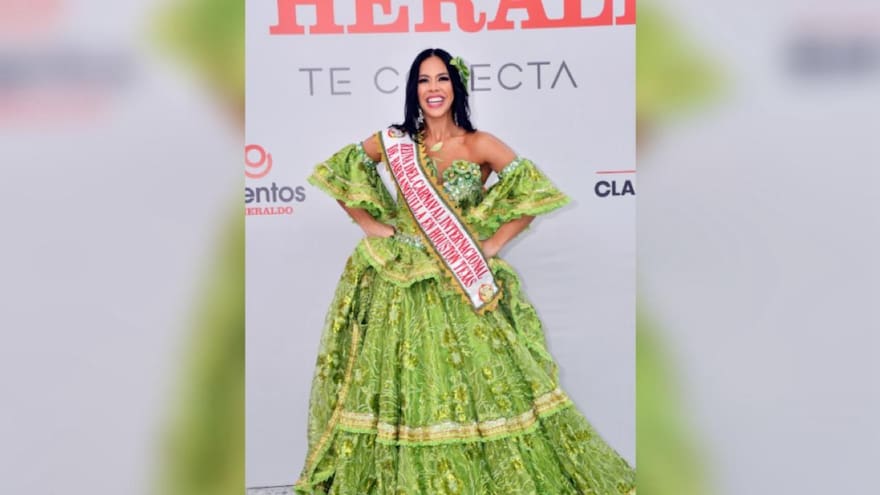 Una barranquillera comanda el Carnaval en Houston