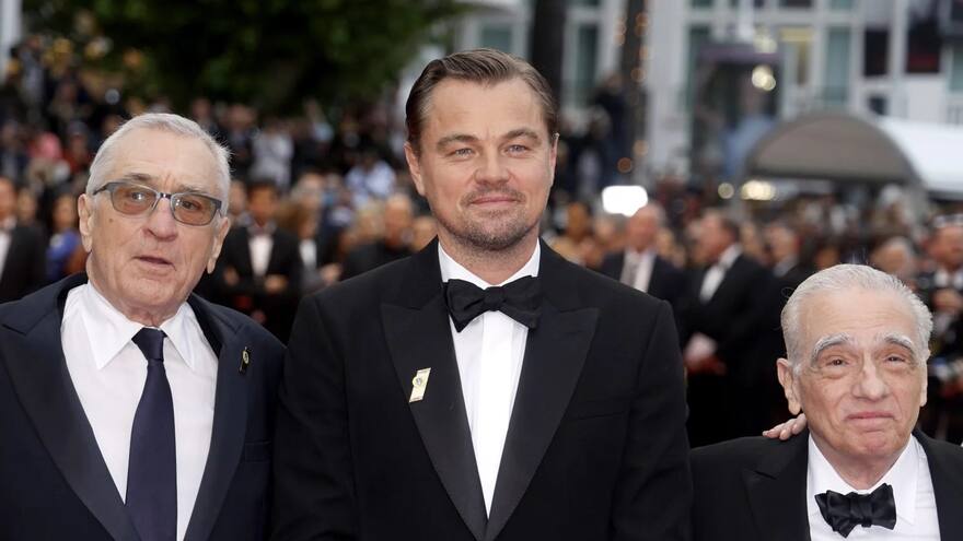 DiCaprio llama a Scorsese y De Niro sus 'figuras paternas cinematográficas'